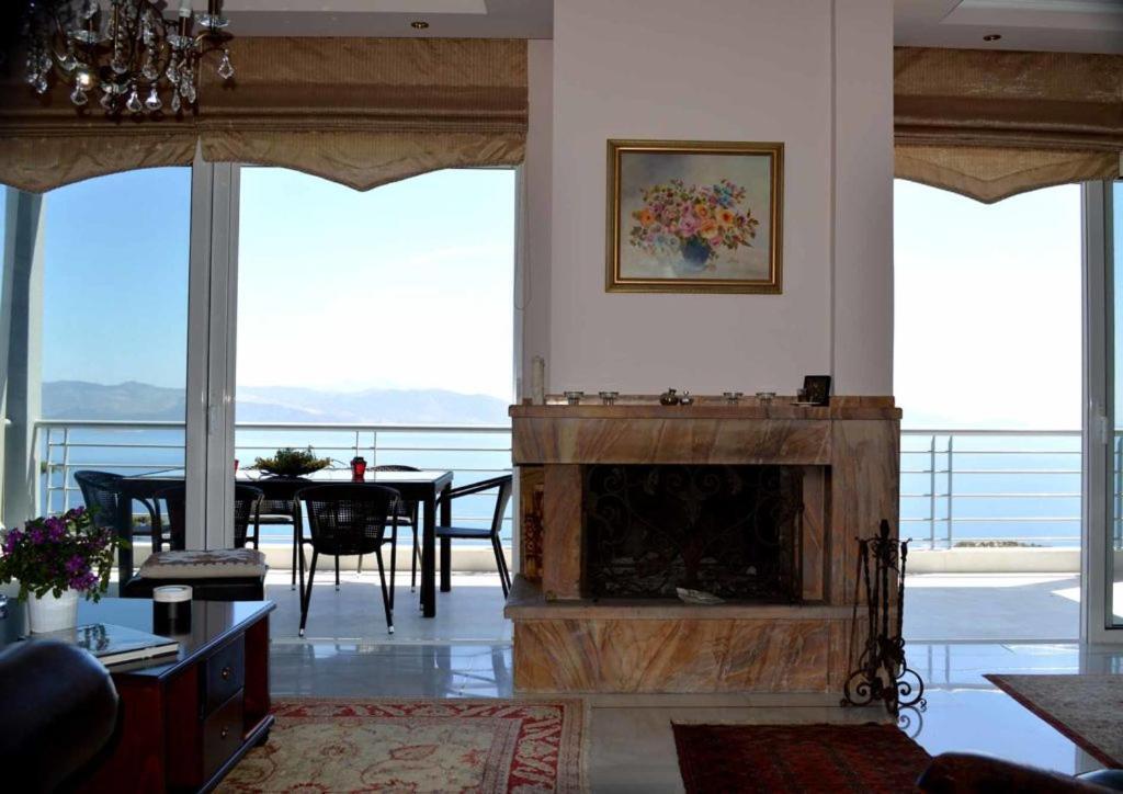 Blue Diamond Villa Schinias Exterior photo